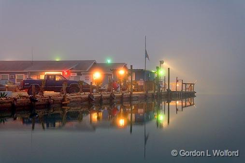 Indianola In Dawn Fog_33870.jpg - Photographed at Indianola, Texas, USA.